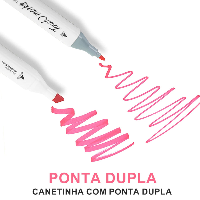 Marcadores DuoArt Pro - Transforme suas ideias em arte com precisão ! 🎨🖌️