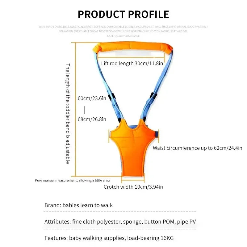 Assistente de Caminhada para Bebê - Andador de Segurança 👶