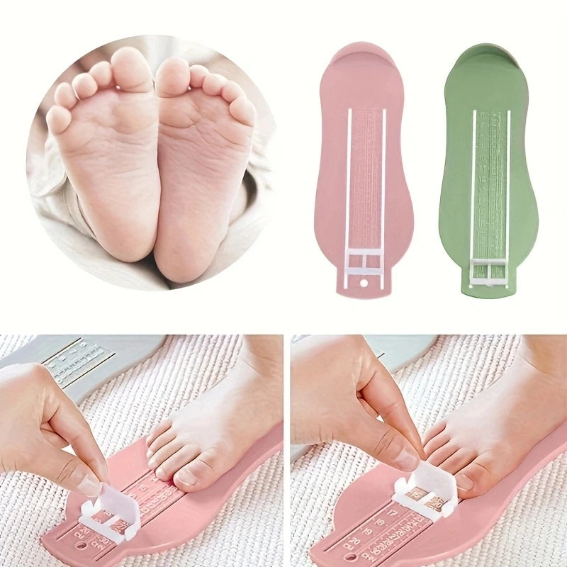 Medidor de Pé para Bebê e Criança - Ferramenta de Medição de Tamanho de Sapatos 👶